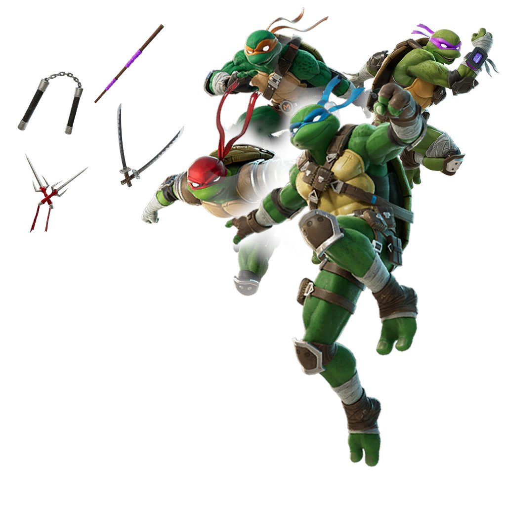 Fortnite Teenage Mutant Ninja Turtles